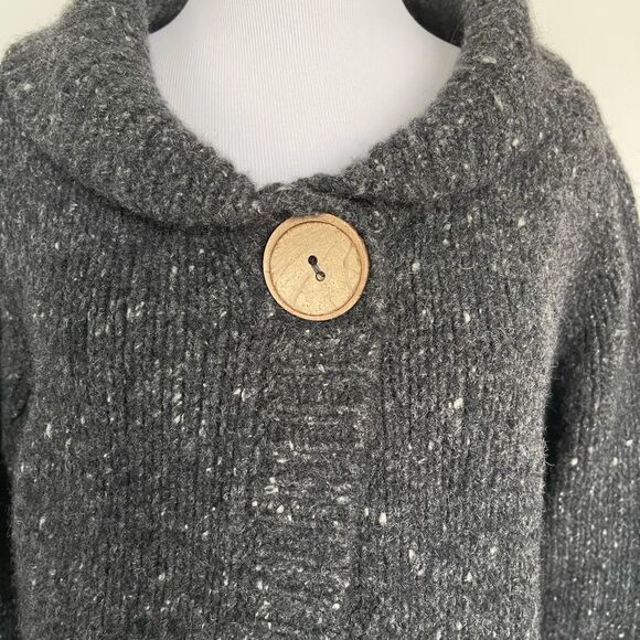 Blarney Woolen Mills 100% Wool Knit Swing Cardigan - Picture 3 of 9